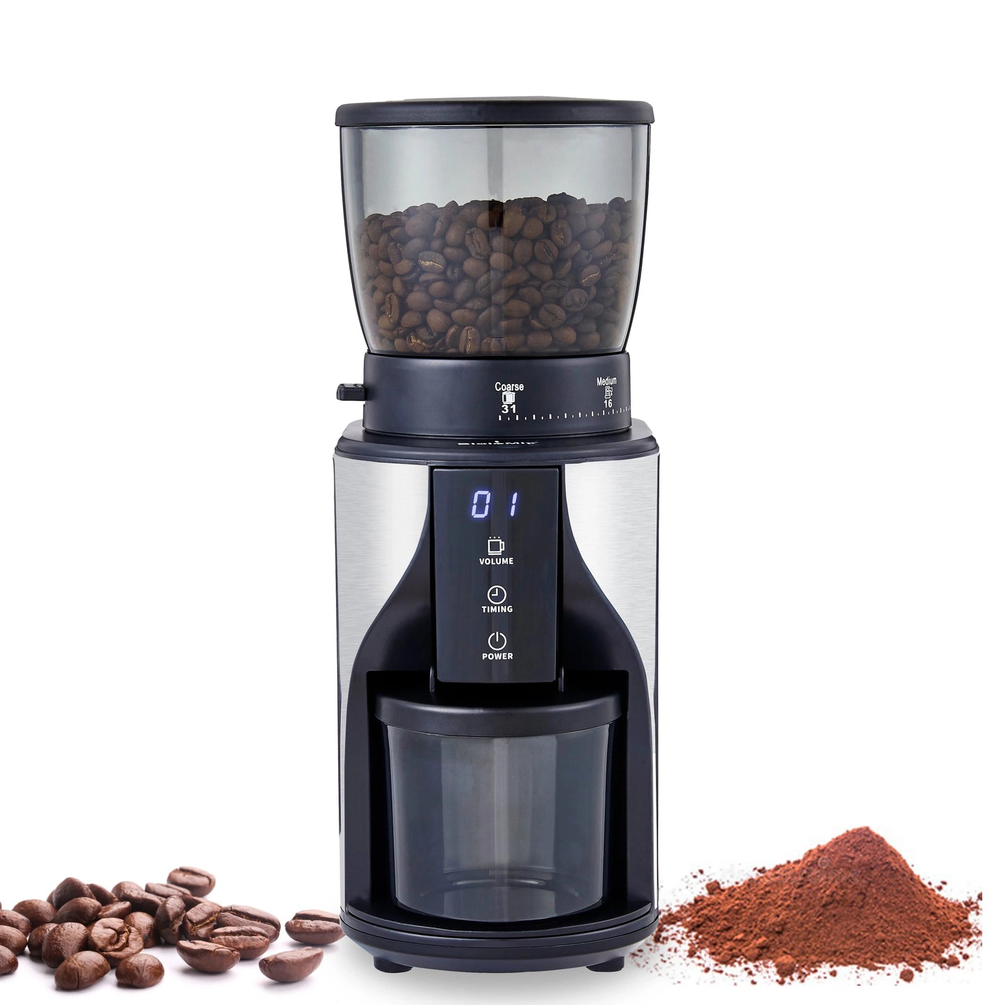 Automatic Conical Burr Mill Coffee Grinder