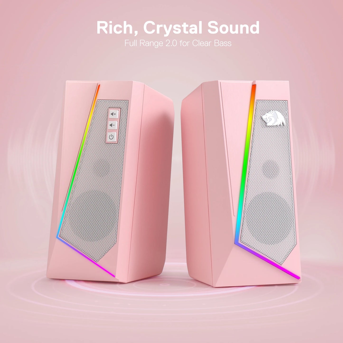 RGB Desktop Stereo Speaker