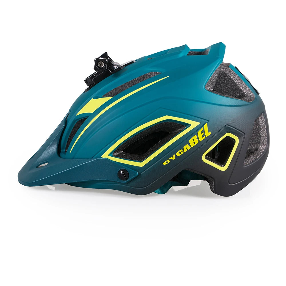 MTB Road Bike Downhill Helmet LED Lights