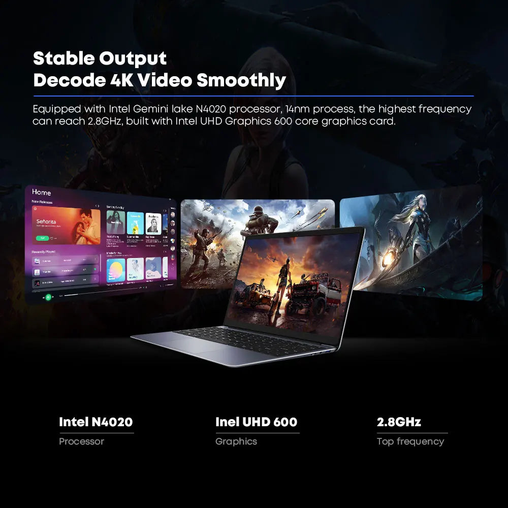 14.1 inch IPS Screen HeroBook Pro Laptop