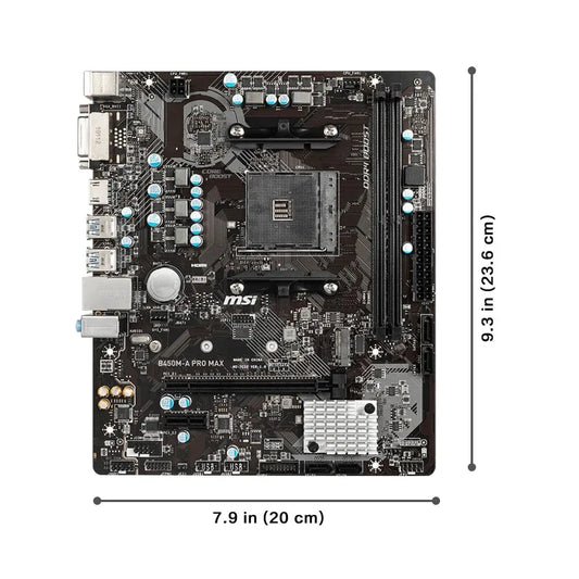 B450M-A PRO MAX New Motherboard