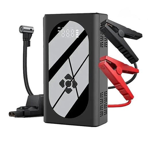 Portable 4 in 1 Car Jump Starter with Air Compressor