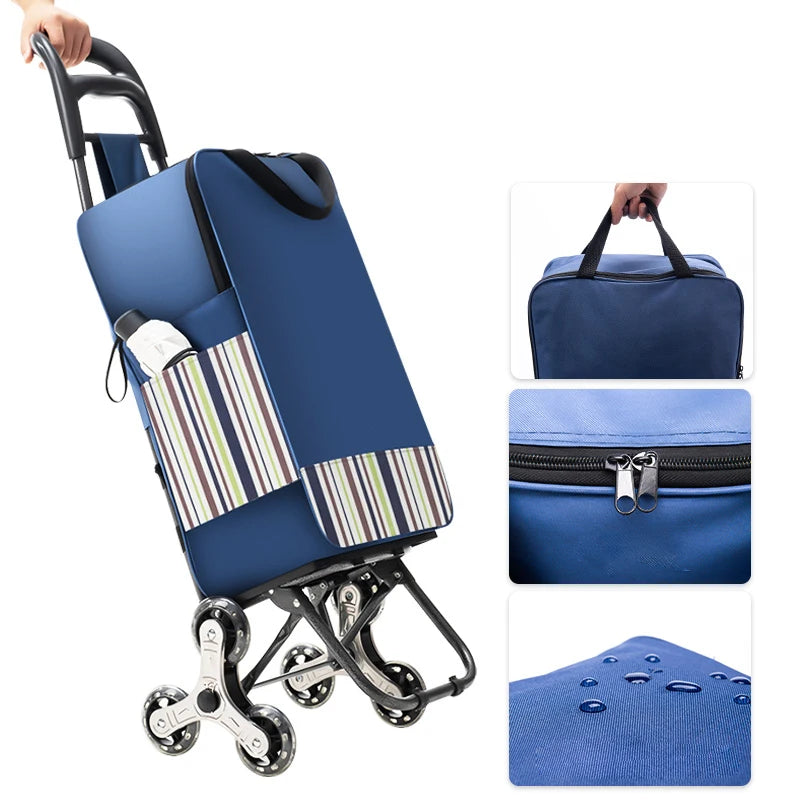 Outdoor Travel Hand Pull Shopping Cart