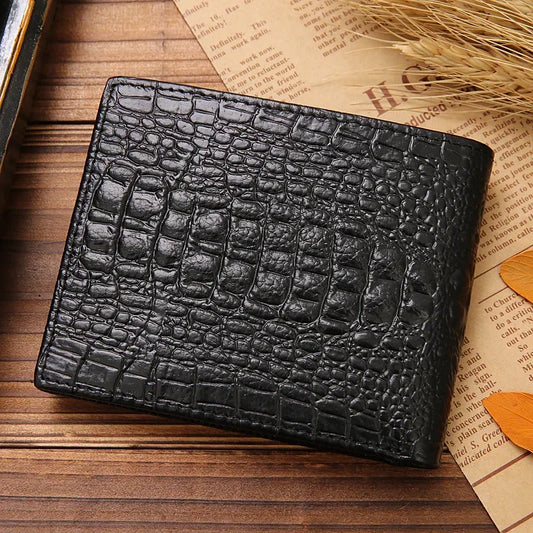 Crocodile Skin Wallet Men
