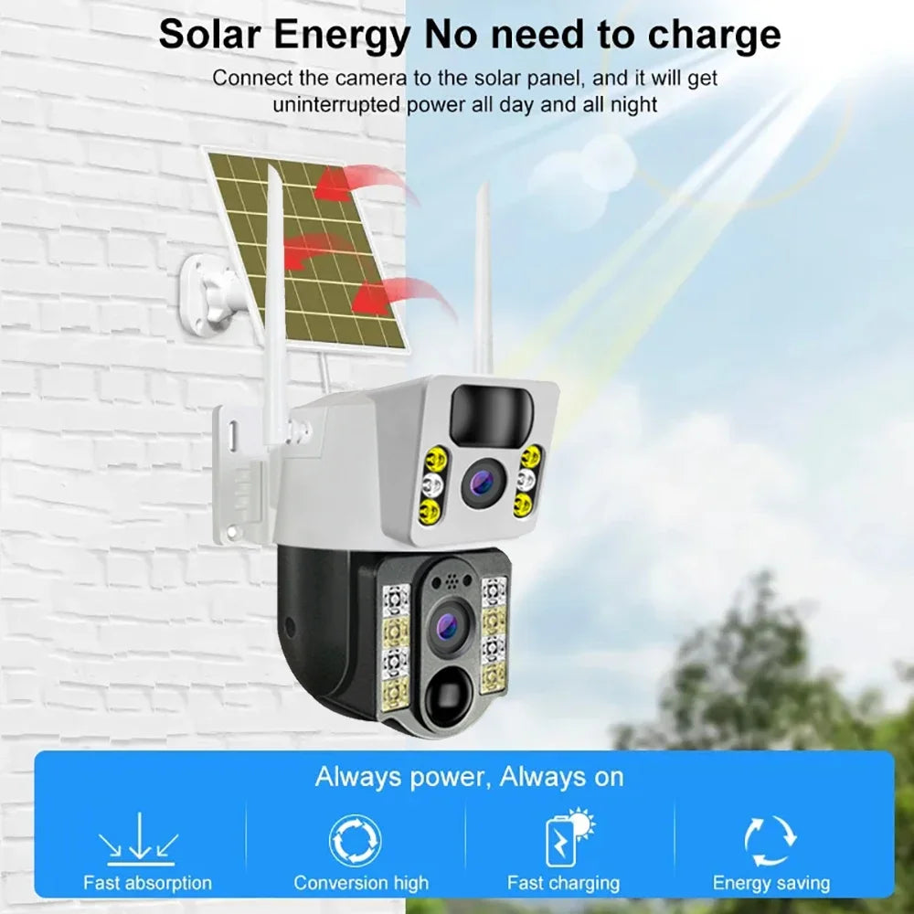 4G Sim Card Solar Camera