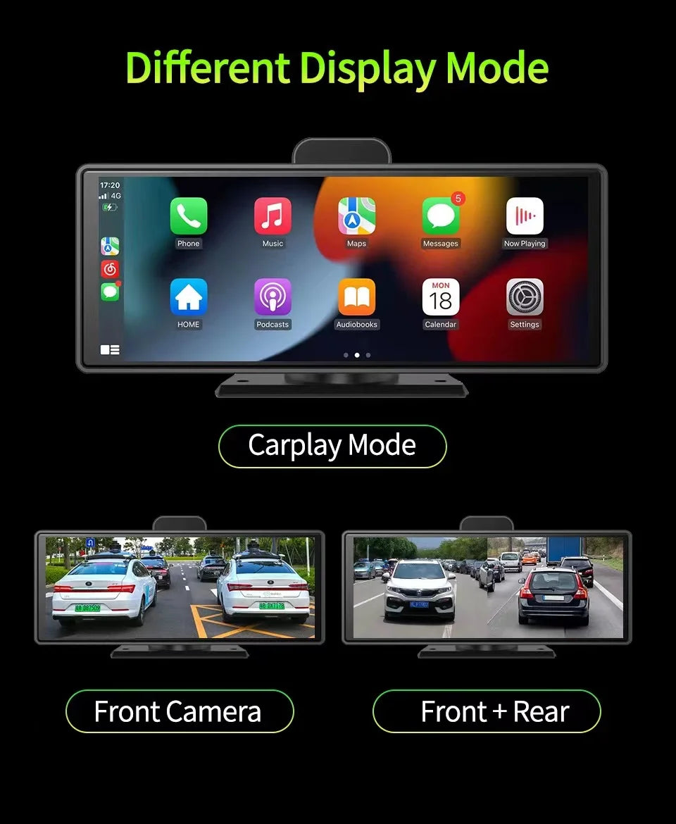 WiFi Car DVR Dashboard AUX GPS Navigation