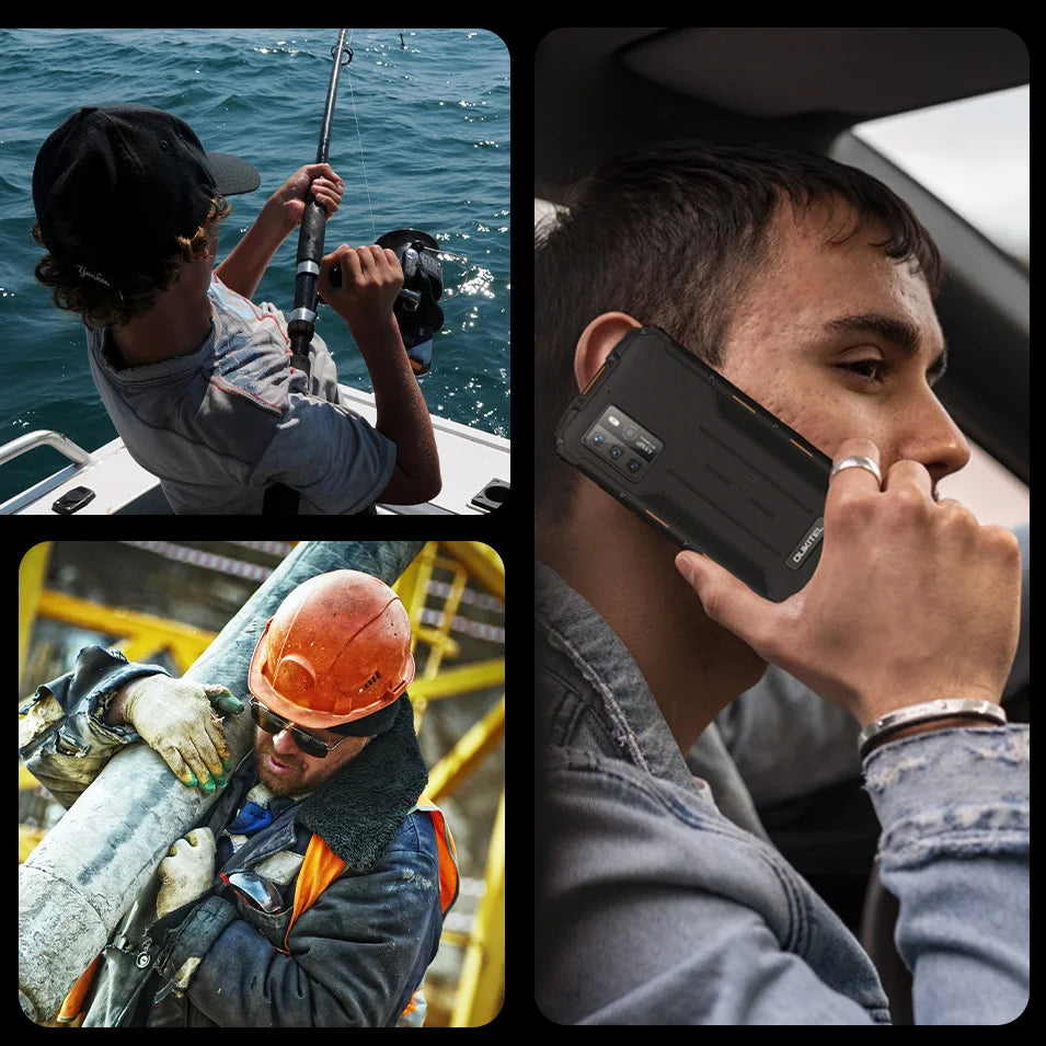 8GB+128GB 8000mAh WP10 Rugged 5G Smartphone