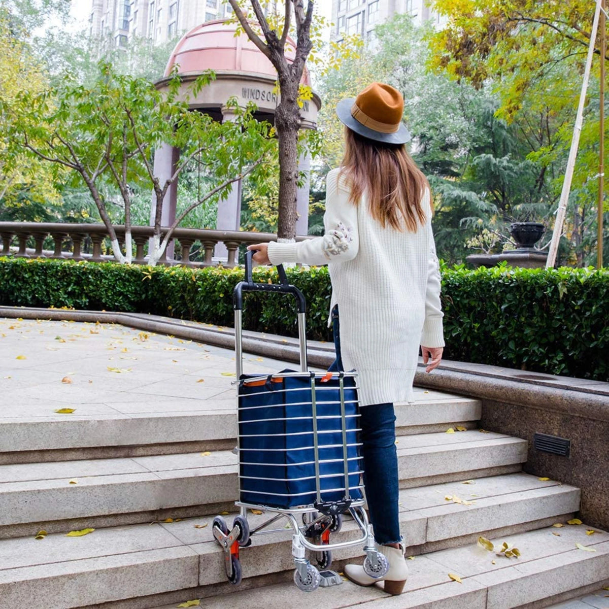 Lightweight Foldable Shopping Cart