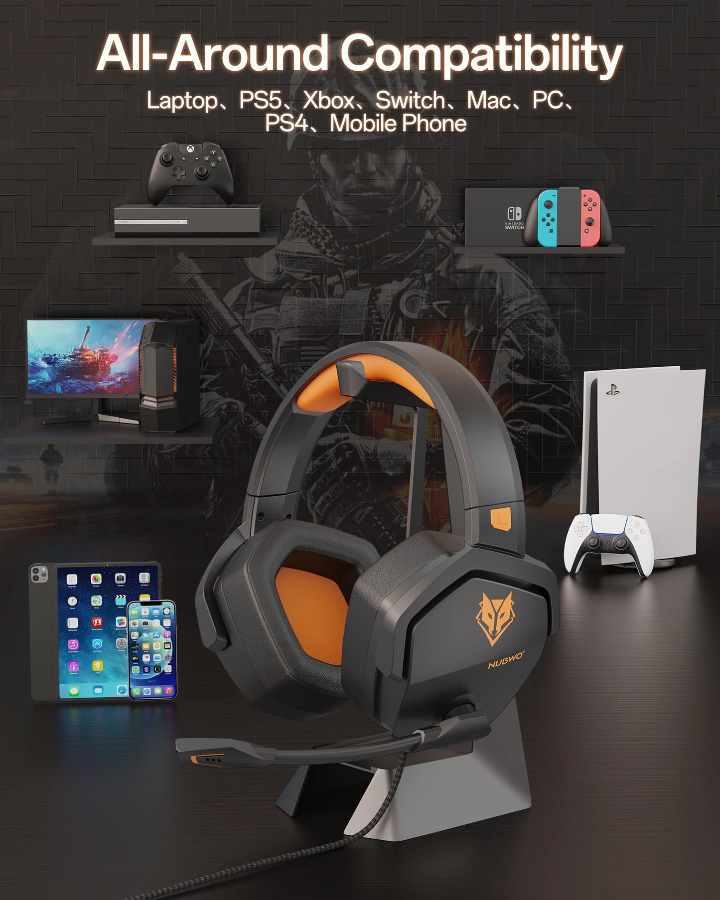 N16 Wired Gaming Headset