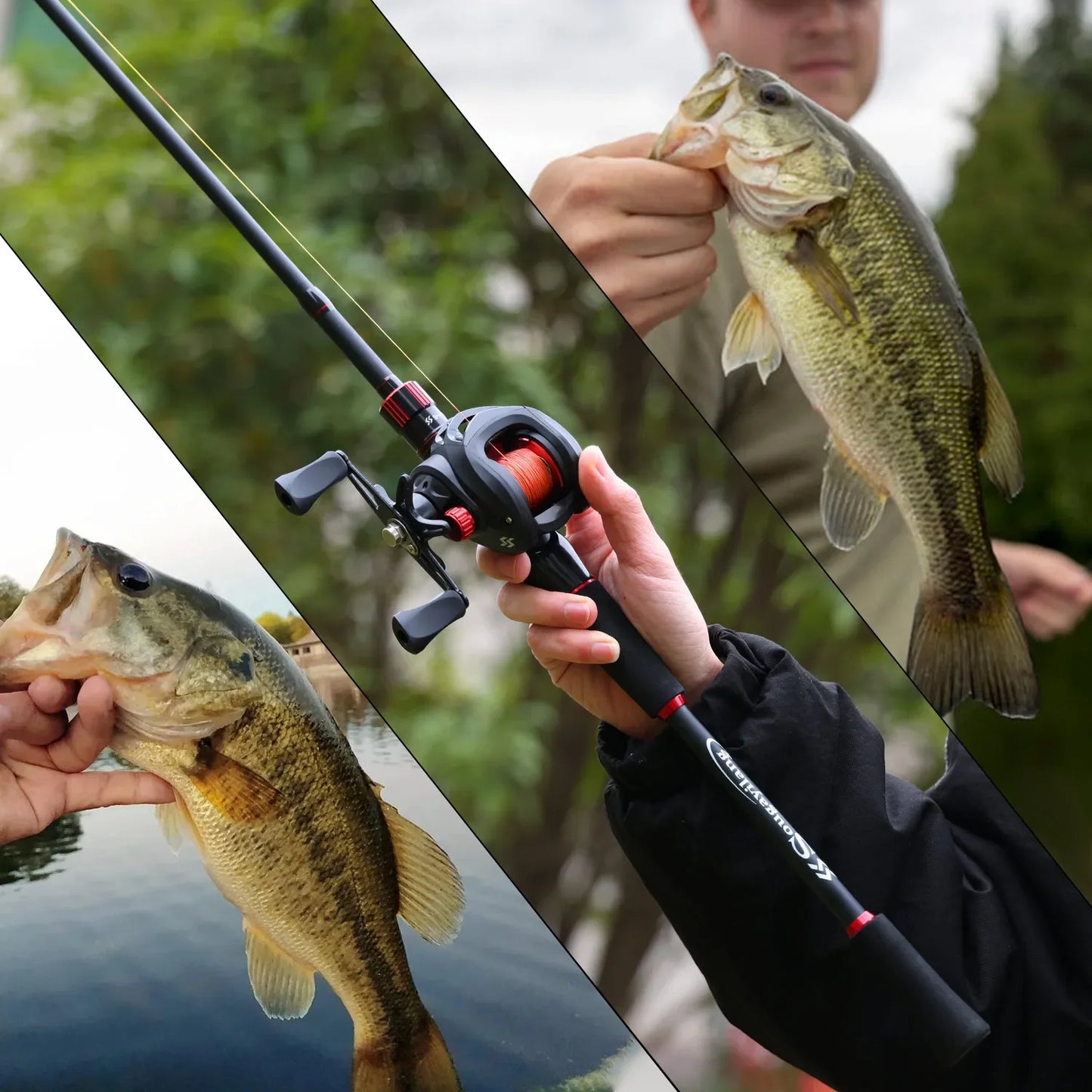 Fishing Rod Reel Combo