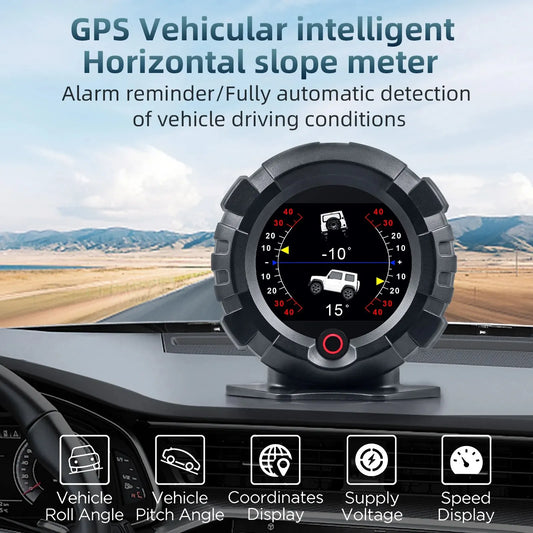X95 Head Up Display GPS HUD Slope Speedometer