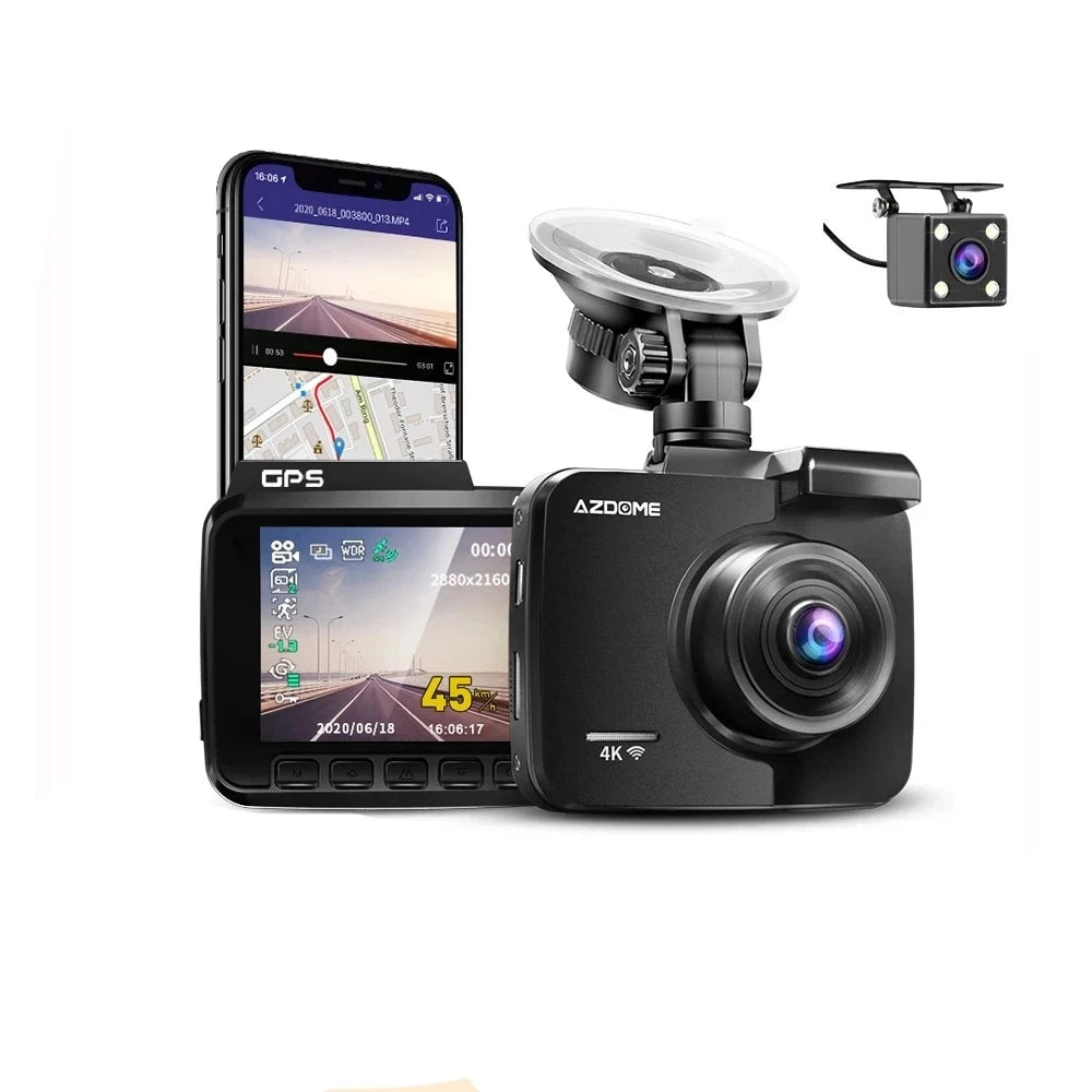 Dual Lens 4K UHD Recording Dash Cam
