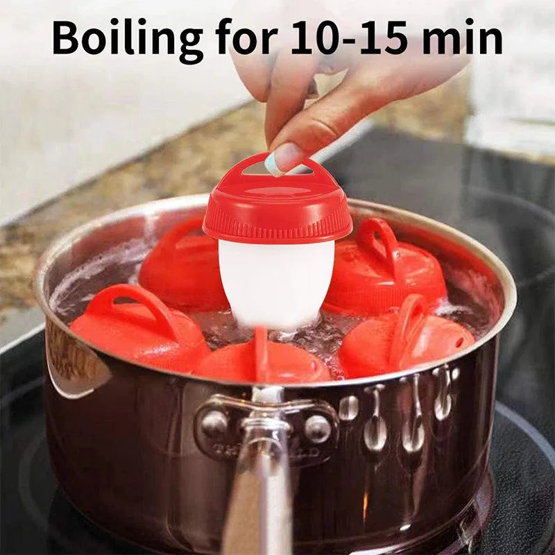 Silicone Egg Boiler Steamer