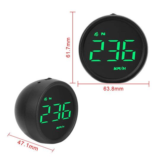 Car Head Up Display HUD Digital Alarm Speedometer