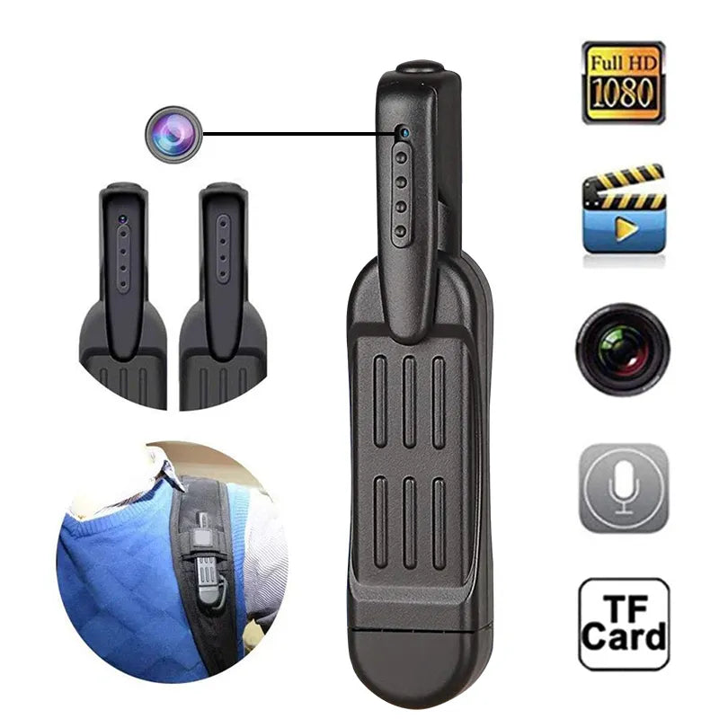 Full HD 1080P T189 Mini Wearable Body Pen Camera