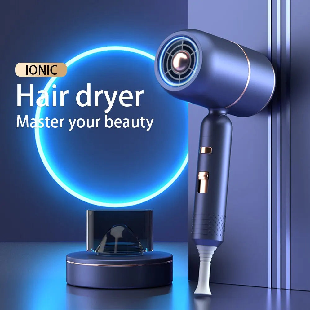Portable Ionic Hair Dryer with Diffuser