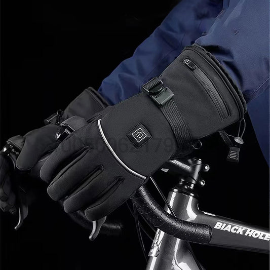 Heated Waterproof Gloves with Battery Case