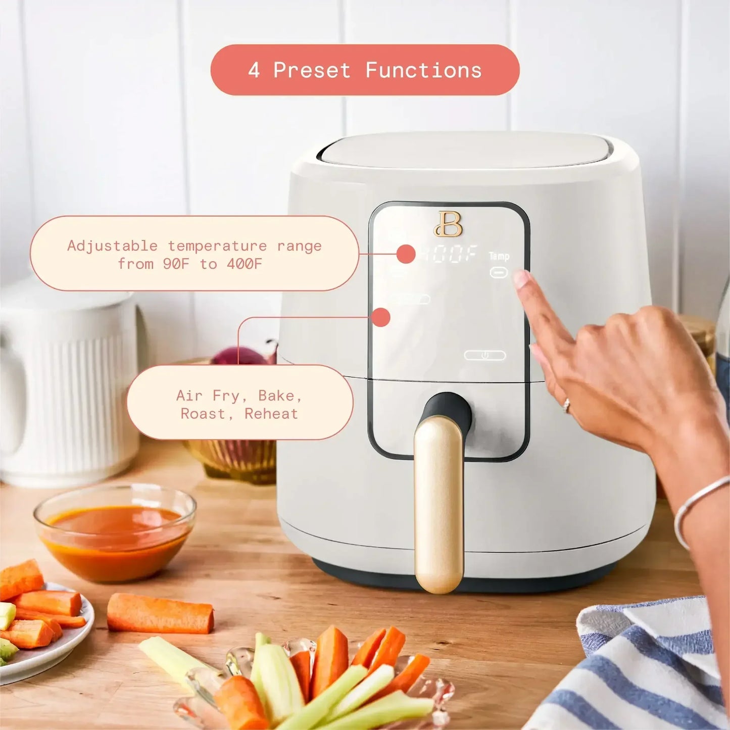 Touch-screen Display Air Fryer