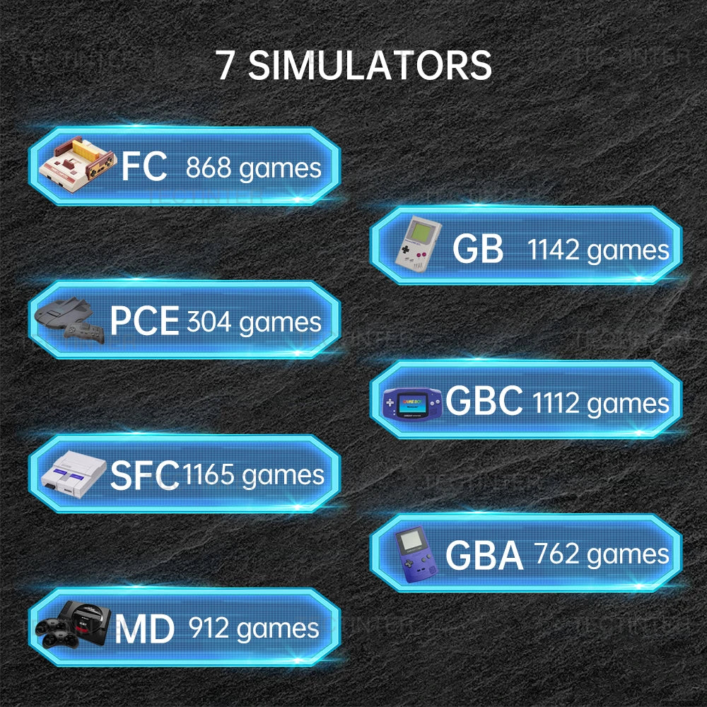 GB300 Portable Handheld Game Console