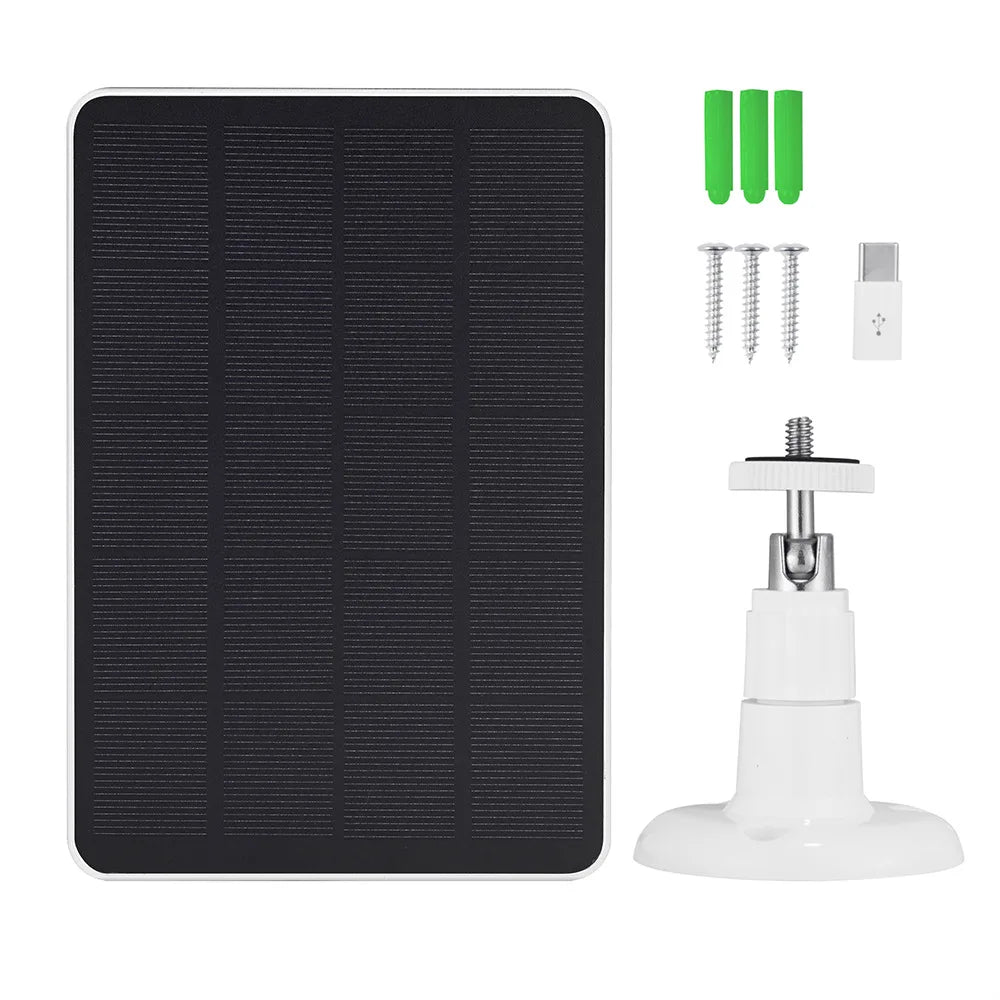 Solar Panels for Surveillance Camera