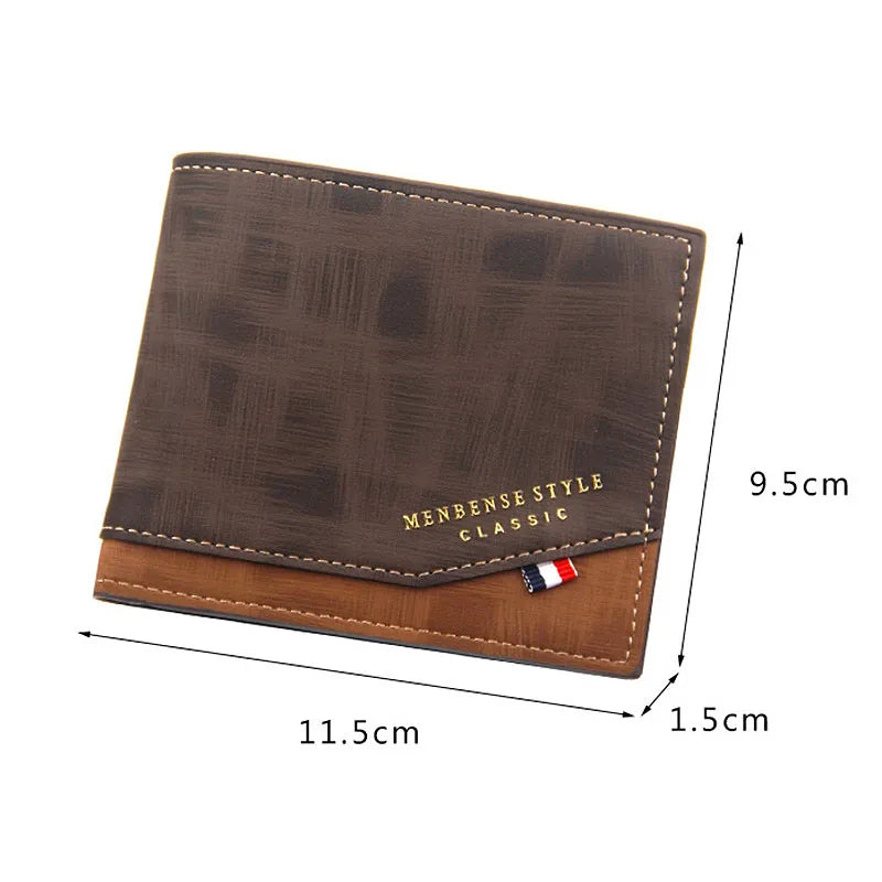 Photo Holder Small Male Wallet
