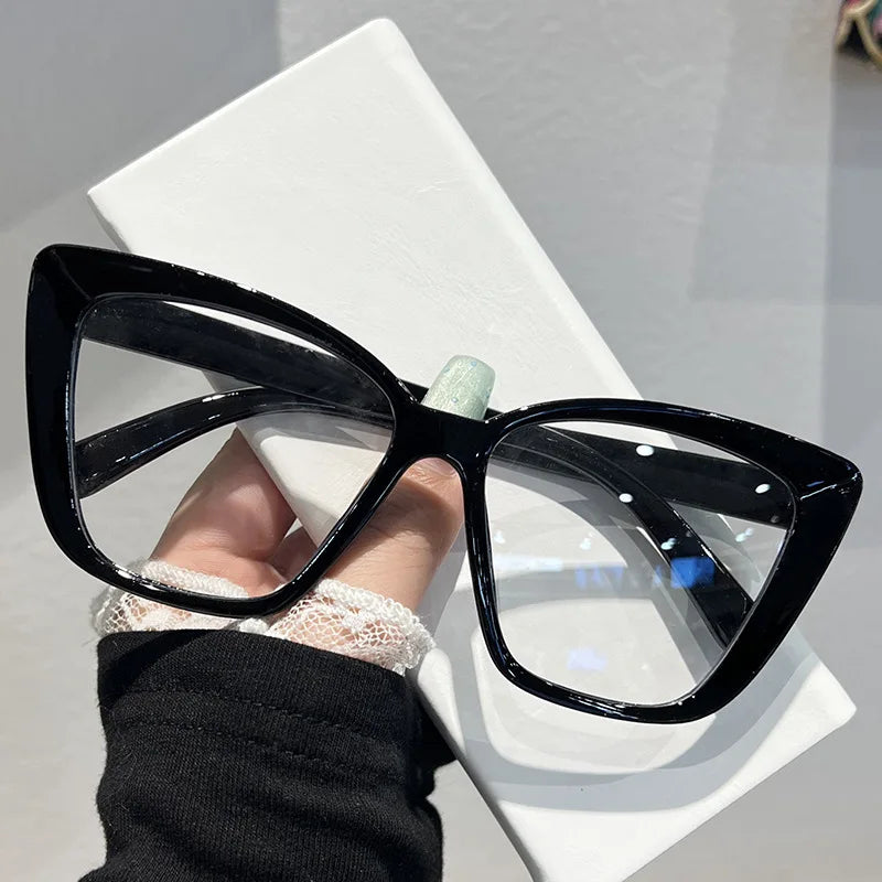 Women's Lightweight Square Frame Reading Glasses | Clear Lens Eye Protection Fashion Accessory for Daily Reading