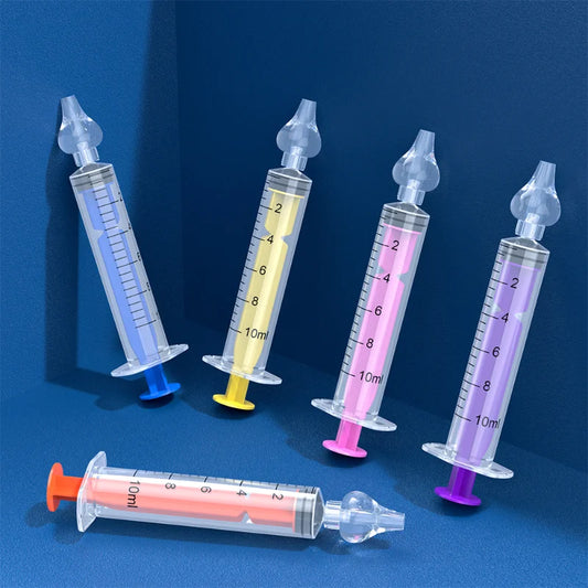 2 Pcs Baby Nose Cleaner Syringe
