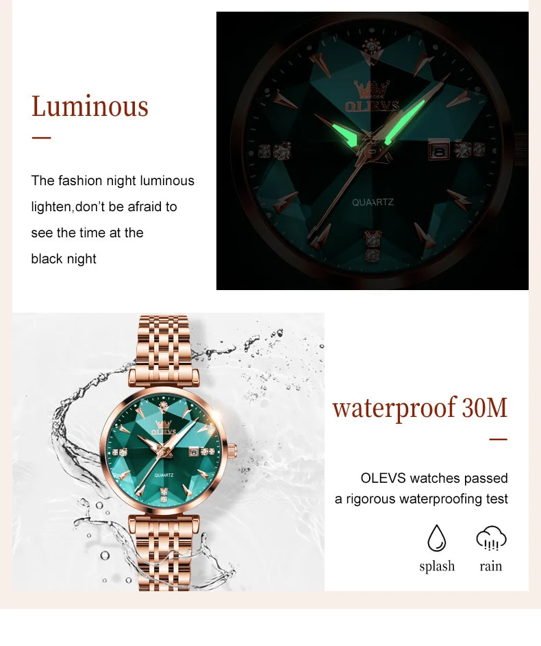 Women's Quartz Waterproof Watches