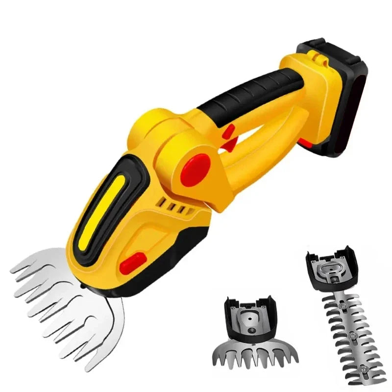 2 in 1 Cordless Electric Hedge Trimmer