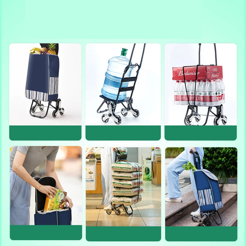Outdoor Travel Hand Pull Shopping Cart
