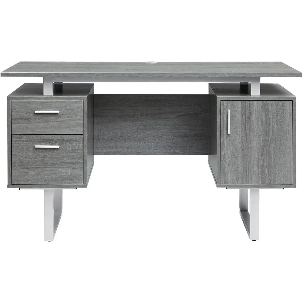 51.25” W-Modern Office Large Floating Desktop