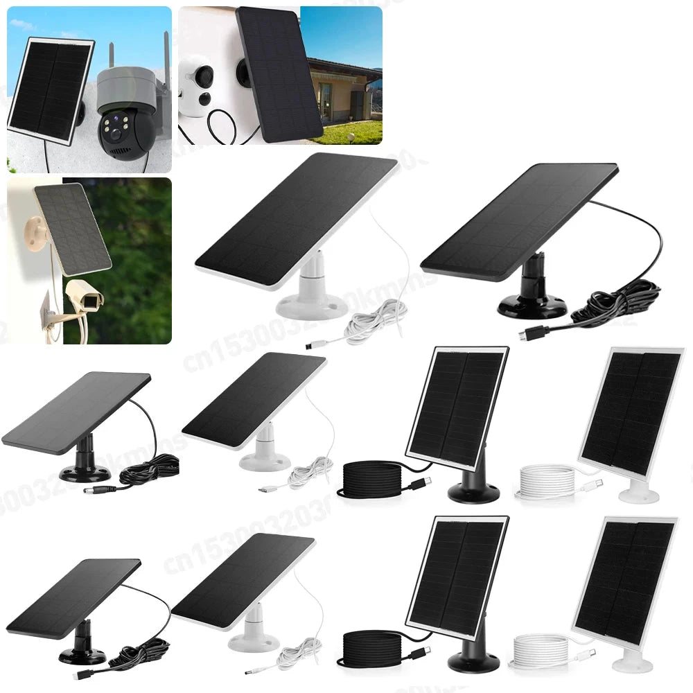 20W 5V Solar Panel for Security Camera