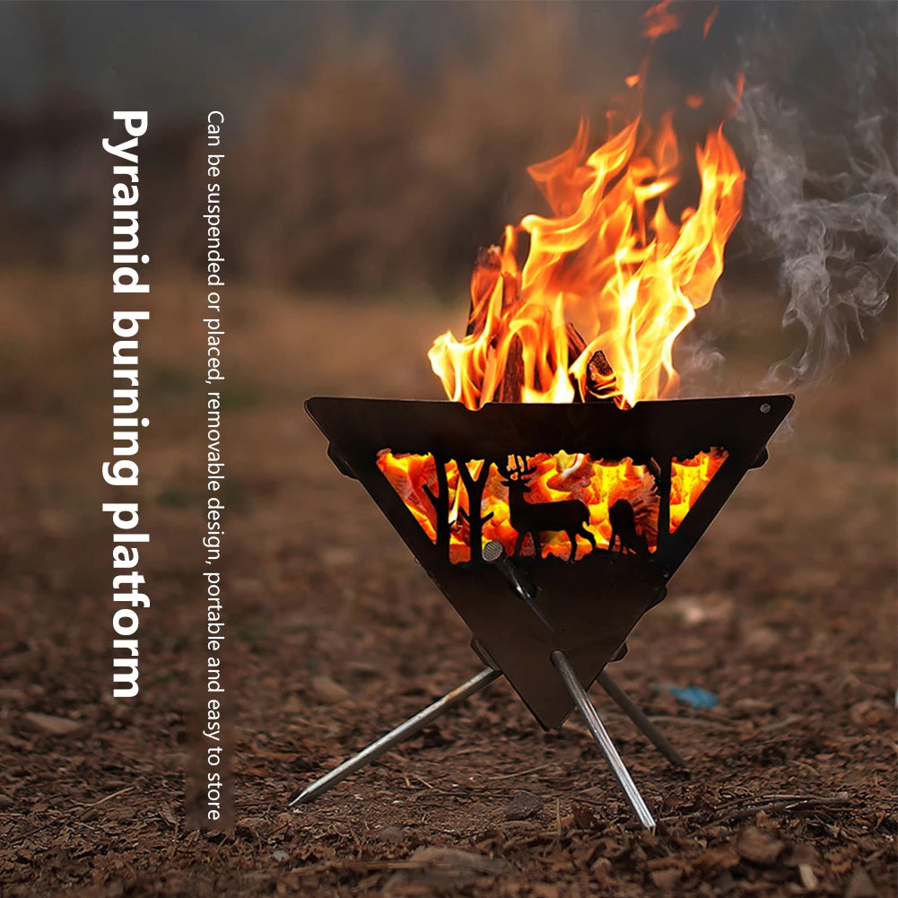 Portable Assemble Camping Fire Pit