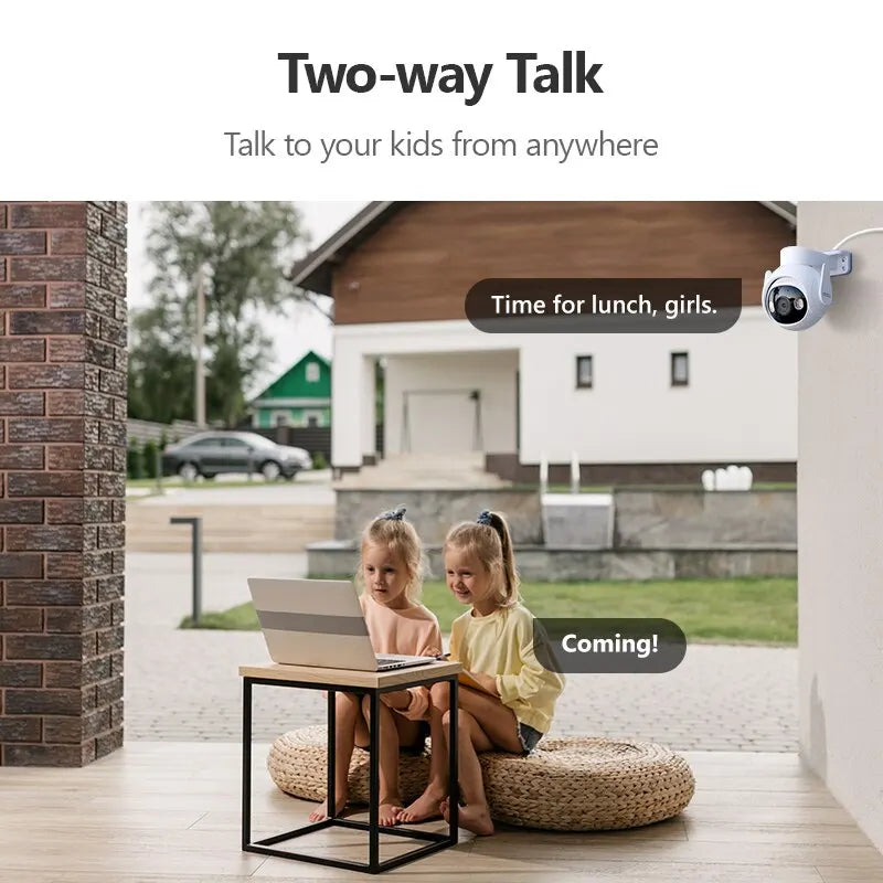 3MP 5MP Wi-Fi Outdoor Security Camera