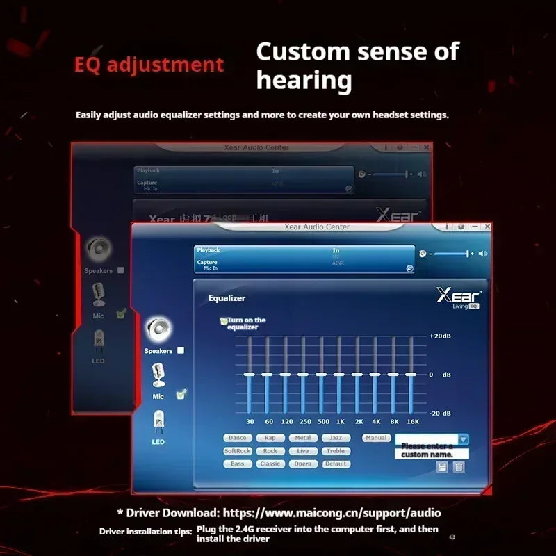 Wireless RGB Gaming Headset