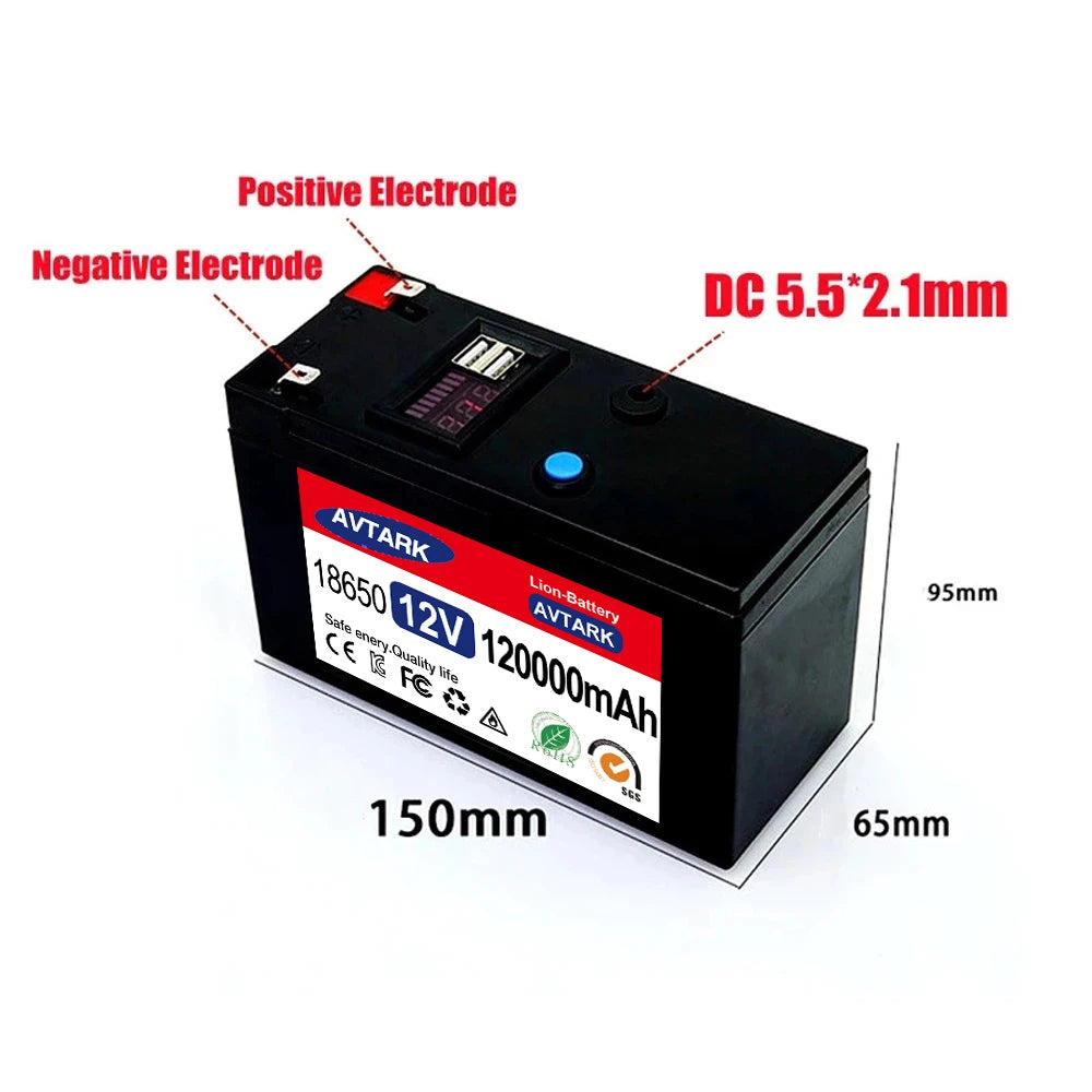 Upgraded LiFePO4 Port Charging Battery