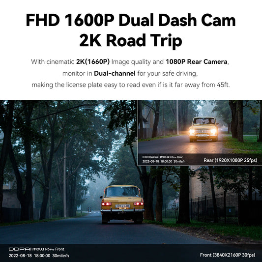 N3 Pro Driving Dash Camera