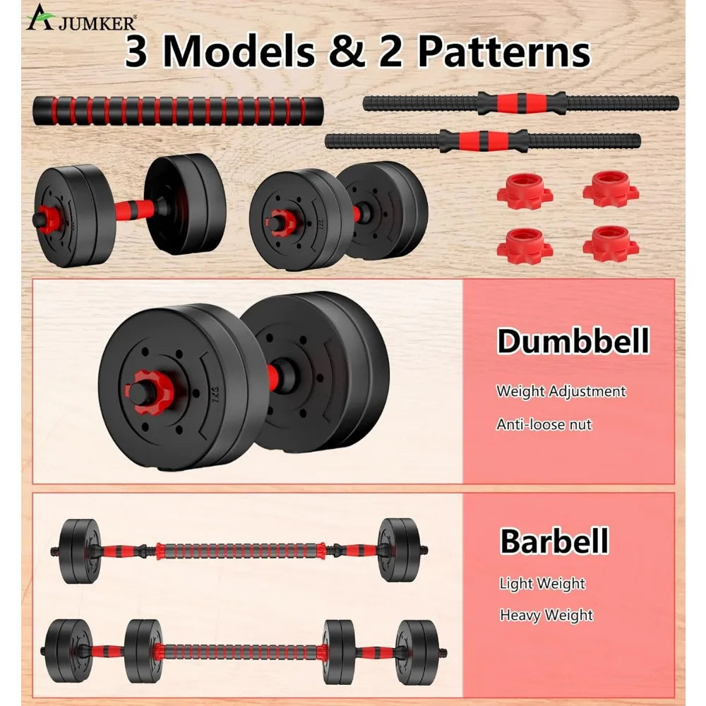 Adjustable Weights Dumbbells Set