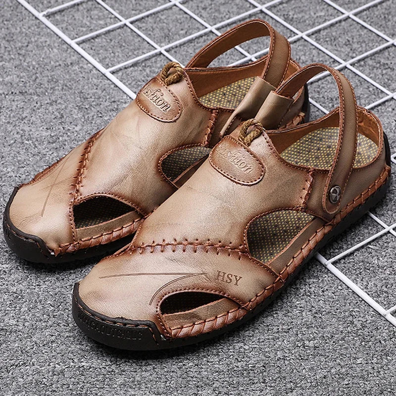 Men's Genuine Leather Sandals
