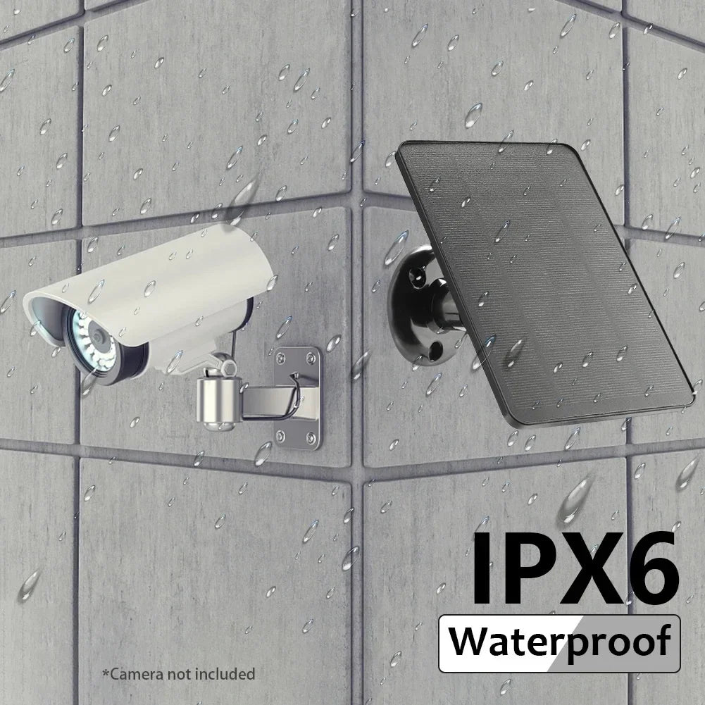 Solar Panels for Surveillance Camera