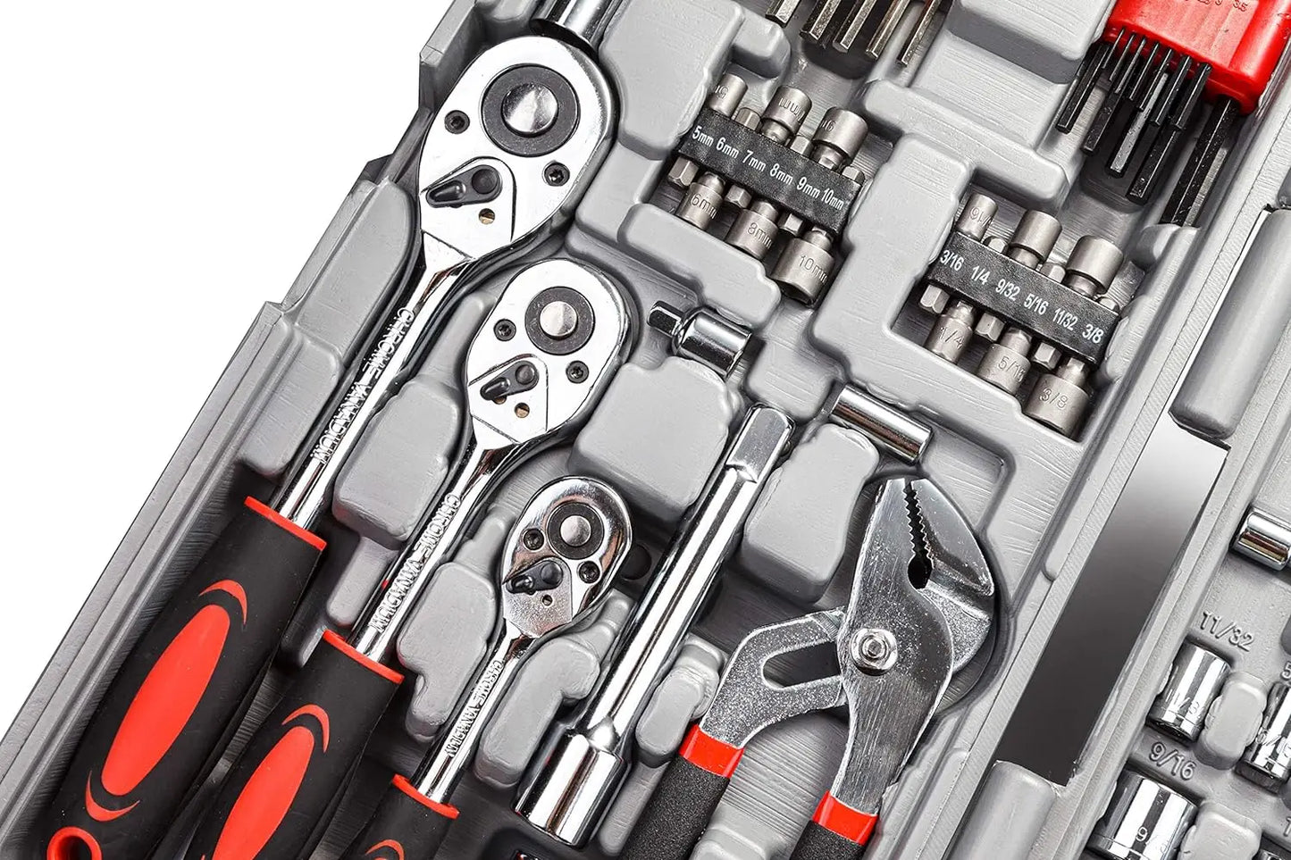 205 Piece Sockets Tool Set