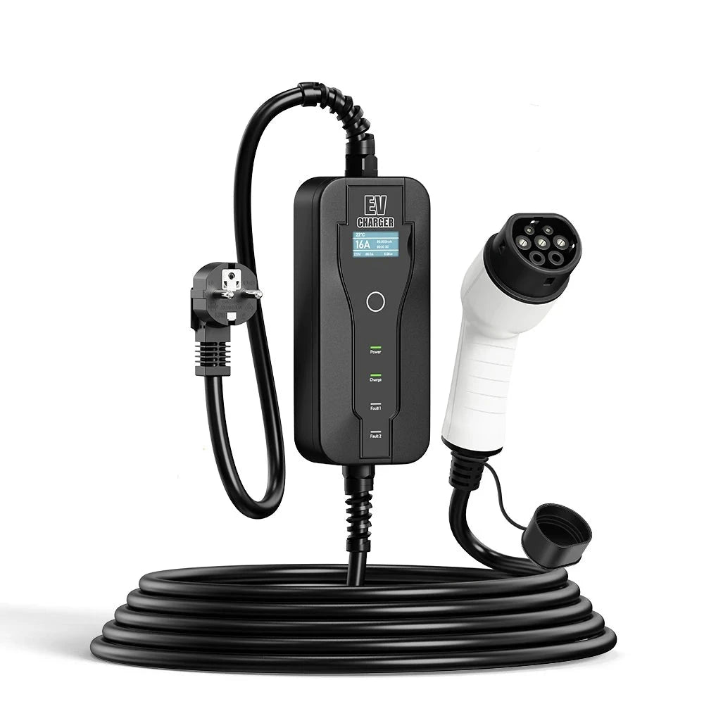 16A 3.5KW Portable EV Charger