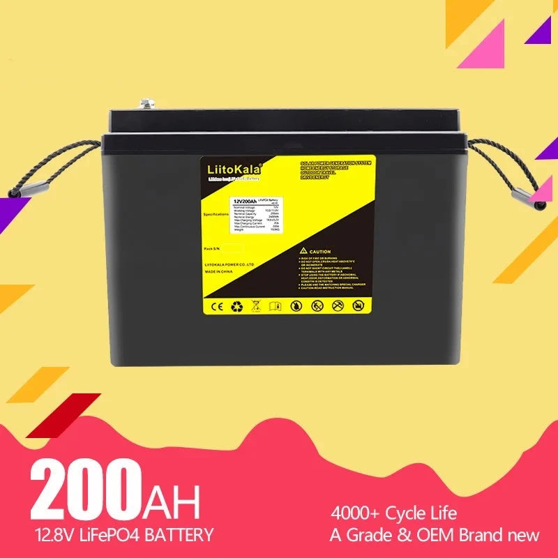 Voltage Display Lifepo4 Inverter Battery