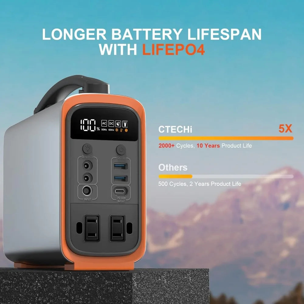 240Wh Lifepo4 Generators Power Station