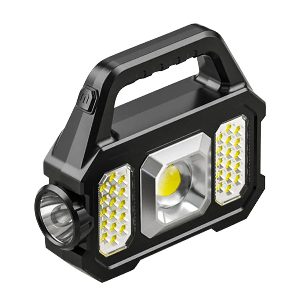 Solar Charging High Power Led Flashlights