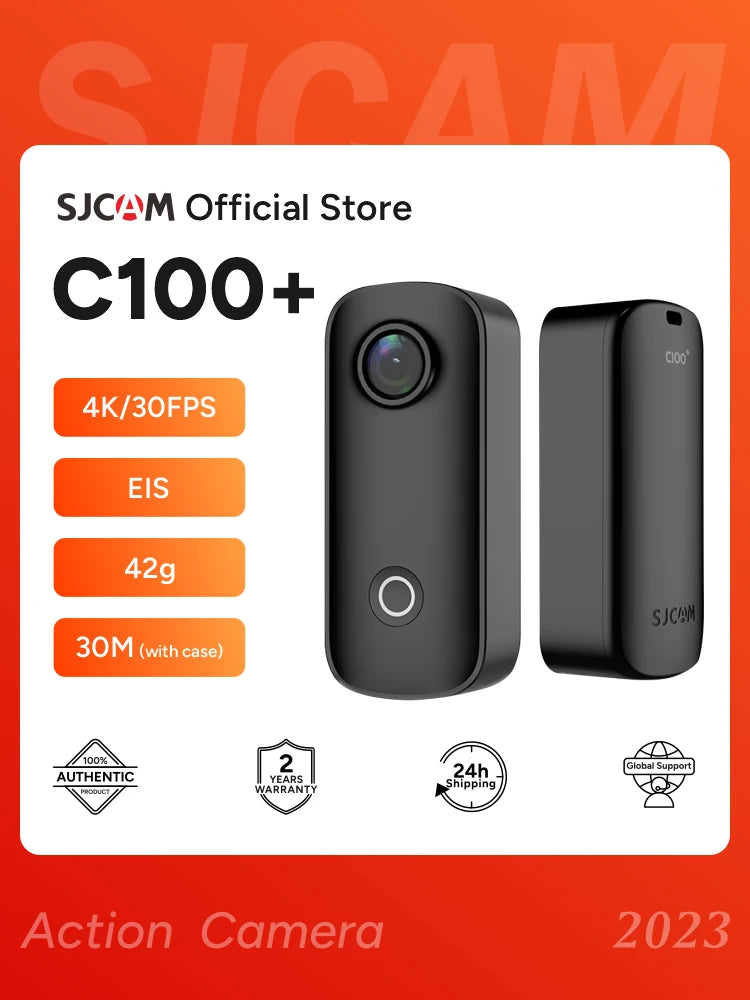 C100 Plus 4K 30M Waterproof Camera