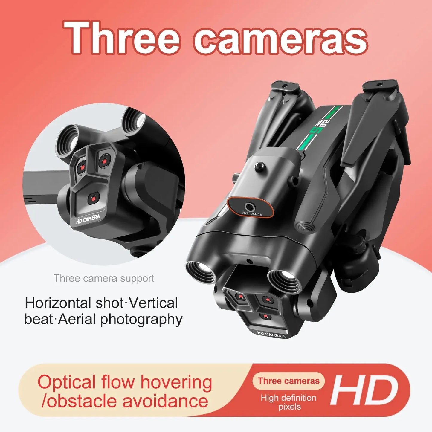 Foldable HD 4K Drone
