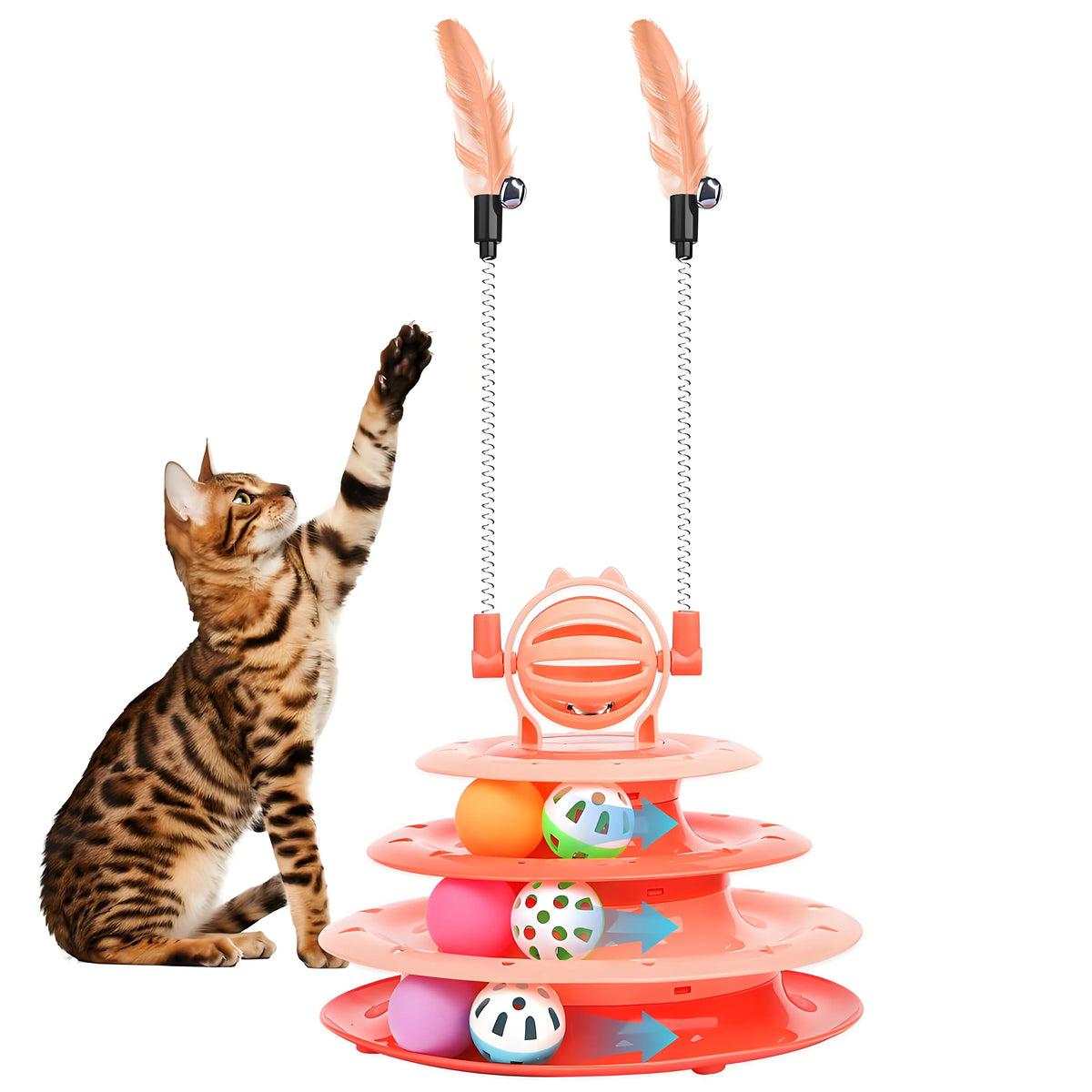 Interactive Puzzle Ball Cat Toy
