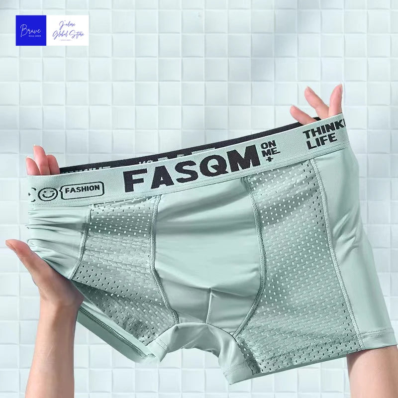 Men's Ice Silk Boxers