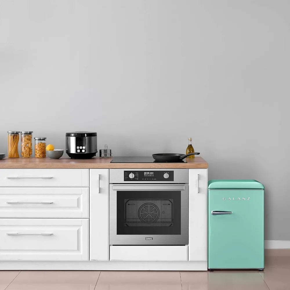 Green Retro Mini Fridge